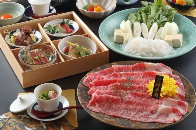 Kobe Beef Sukiyaki Gyujin Shinsaibashi 