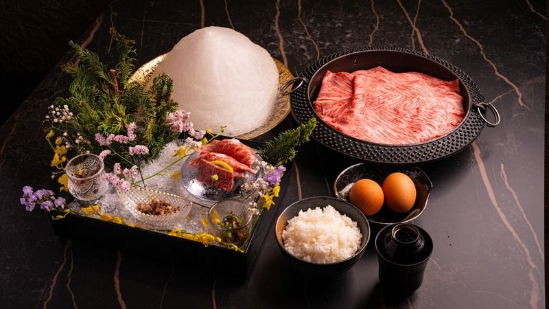 Wagyu Cotton Candy Sukiyaki, Shabu-Shabu, Steak - Towa Gion Shijo-ten