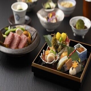 一人ひと鍋　黒毛和牛すき焼きとふぐ会席　13,200円