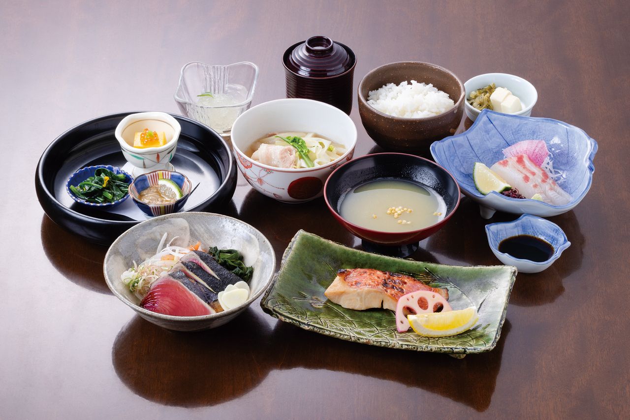 たたき岩崎弥太郎御膳