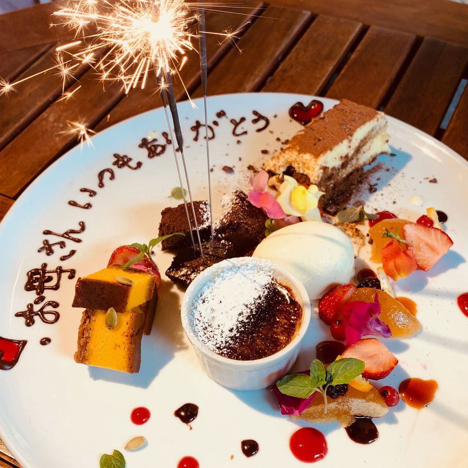 デザートプレート