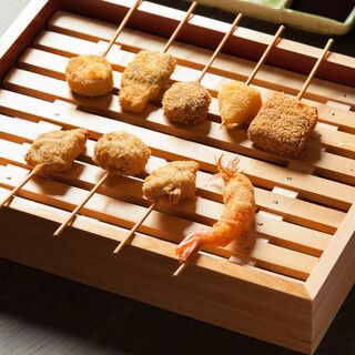 [With all-you-can-drink] 11reasonable plank skewers that you can enjoy the taste that you can only taste