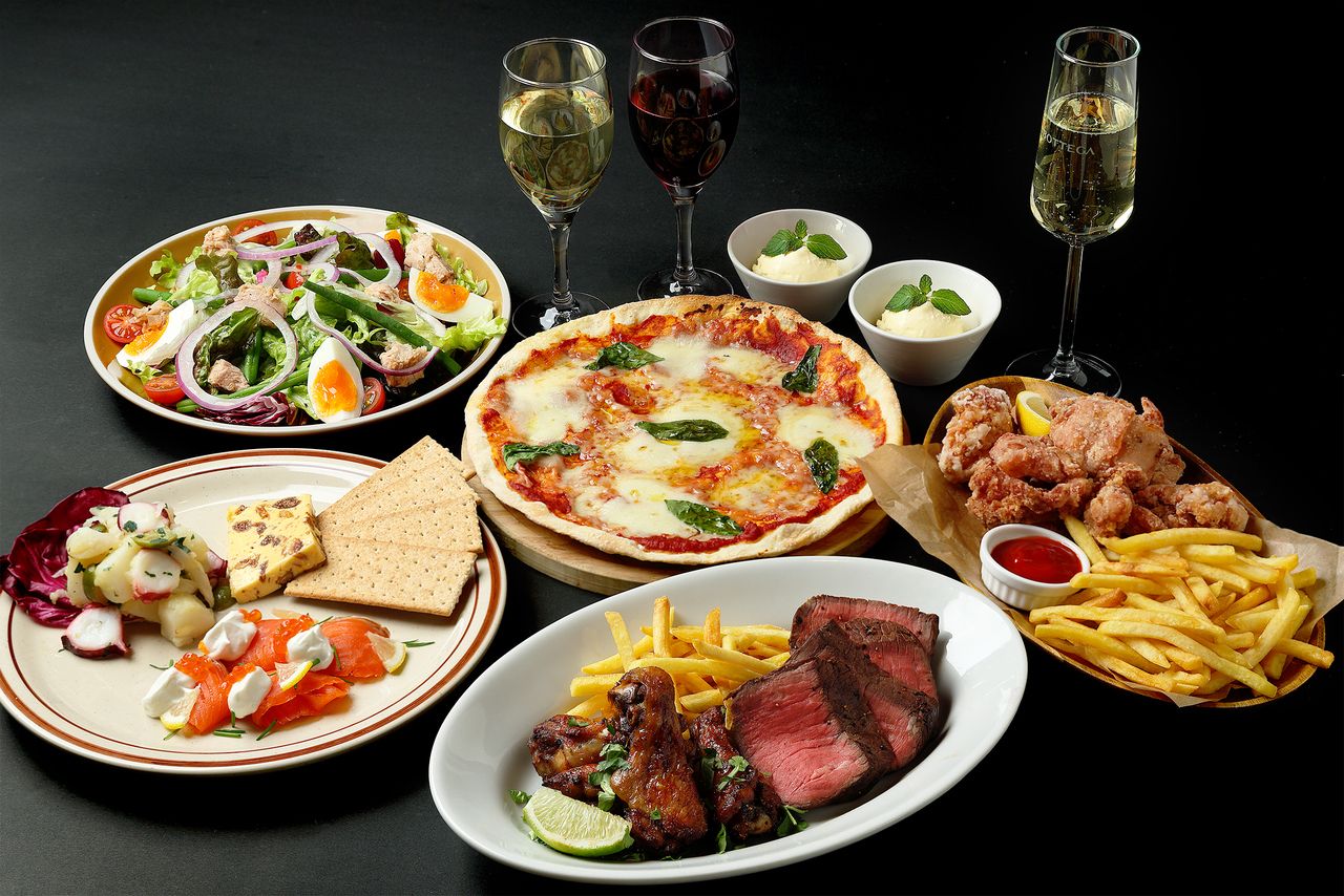 [Official Lowest Price Guarantee] [June only] [Includes 90 minutes of all-you-can-drink] Popular roast beef course 7,500 yen → 4,000 yen (tax and service charges included) Homemade pizza, tender roast beef, and 6 other dishes [Includes draft beer and sparkling wine]