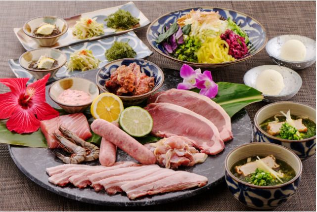 【琉球木炭烤肉套票】露台座位限定方案