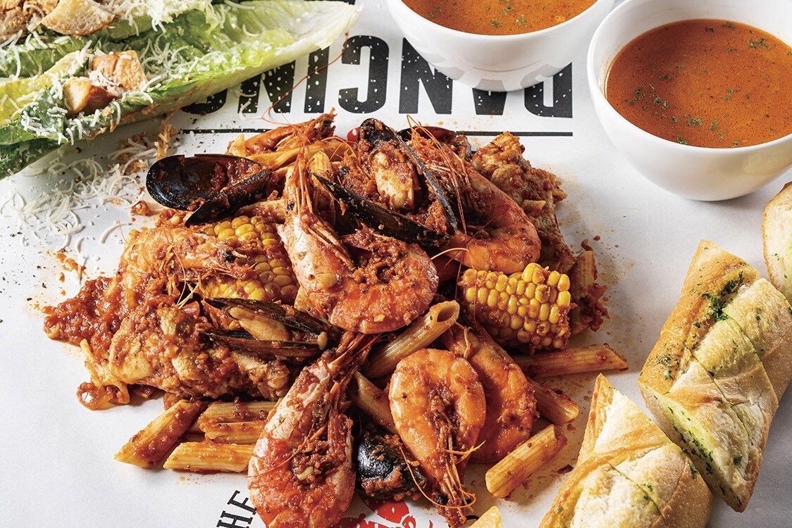 Shrimp Lunch course ¥2500 per person