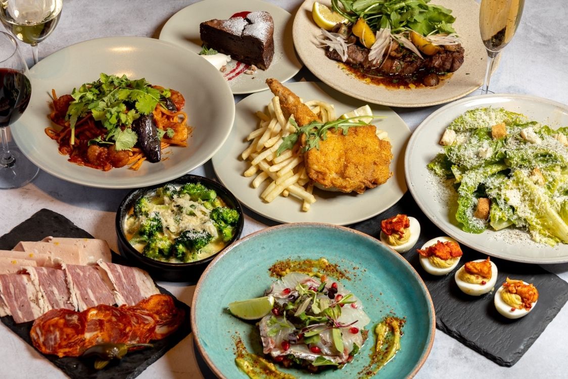 tavern on Sを楽しむ シェフおすすめの￥6050Food Course