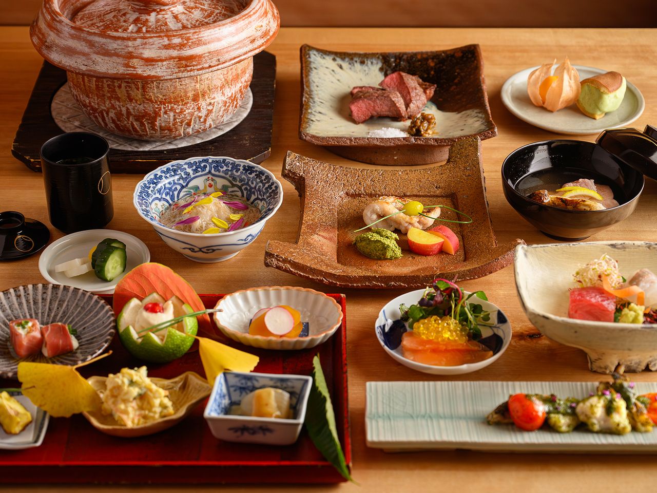 季節のおまかせコース ※7/1～ 16,500円（税込）