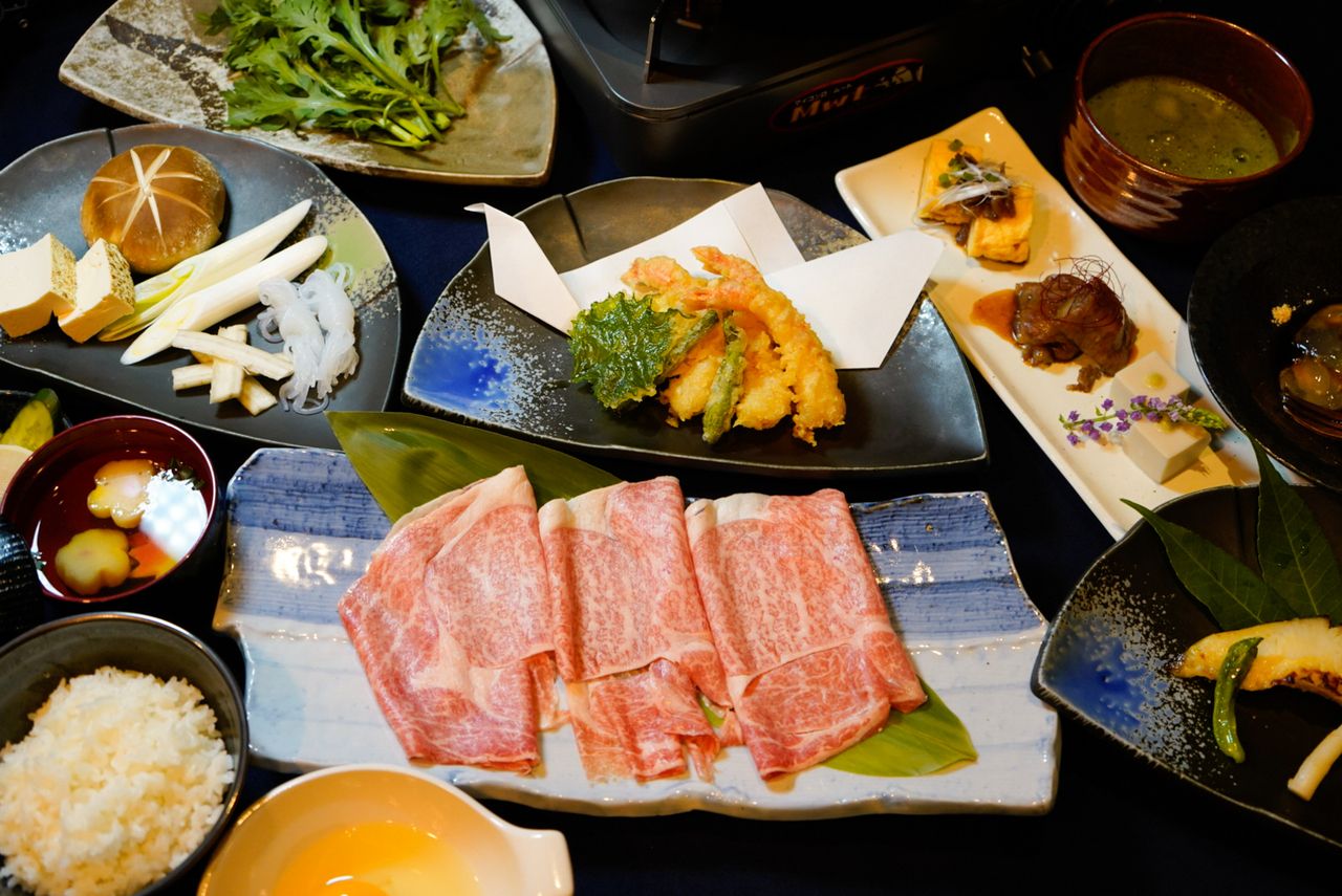 Halal WAGYU SUKIYAKI Dinner Course