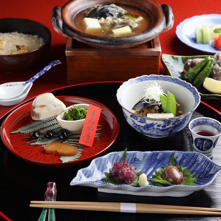『丸尽くし会席』 33,000円(税込)