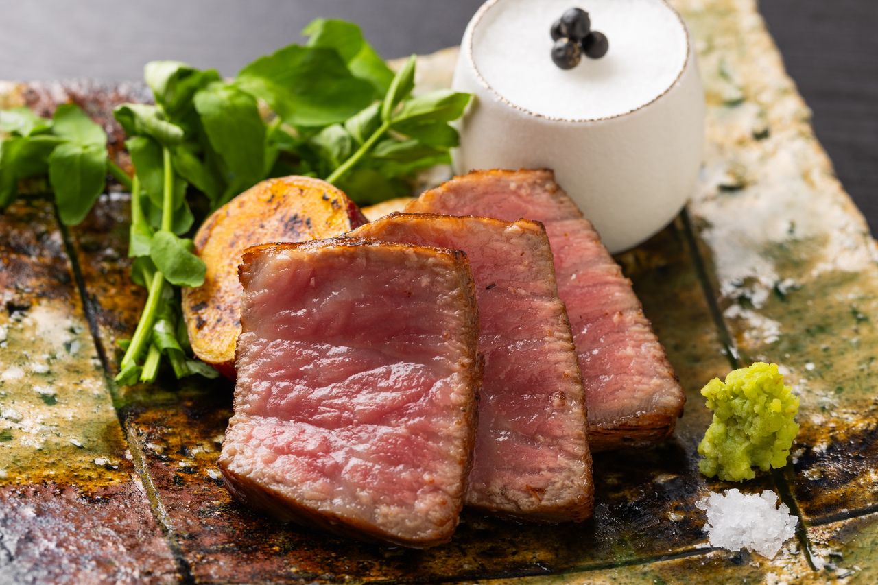 ≪ランチ≫【薩摩御膳】旬菜七種盛合せと旬魚の造りや黒毛和牛と名物土鍋御飯