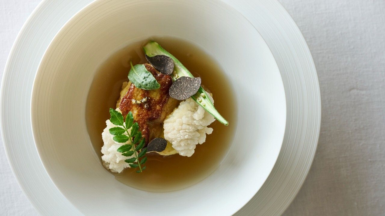 Mon Coeur ¥7,500 course (Total ¥9,075)