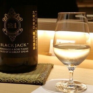 本日の海を知れる鮨と料理20品+お飲み物＋日本酒付