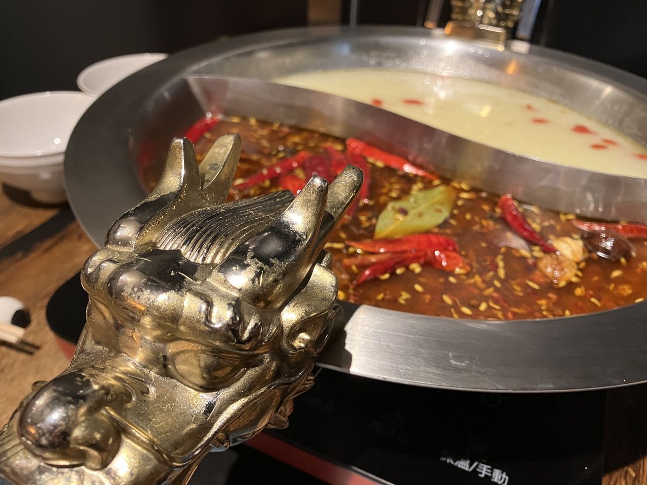 Two-color hot pot course [Appetizer and Masamune tantanmen without soup included.]