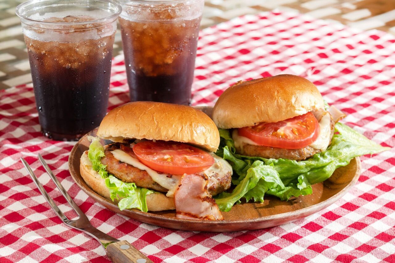 【オプション】BBQバーガー