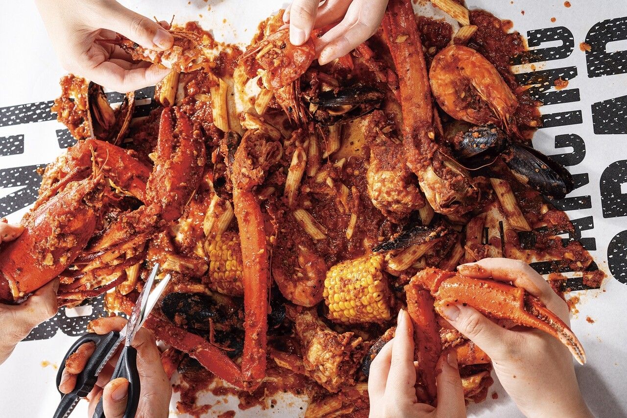 Lobster Combo Bag party course ¥9500 per person