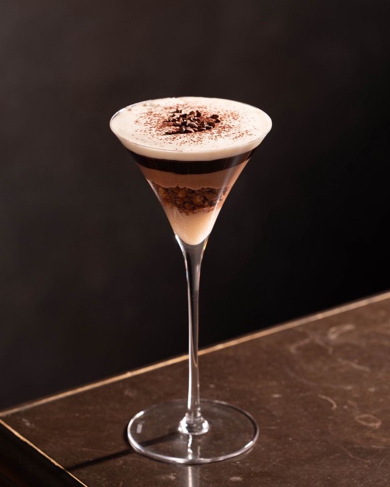 Seasonal parfait/cacao and darjeeling (only Bar time)