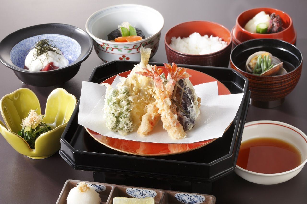 源氏香　昼御膳（天婦羅）