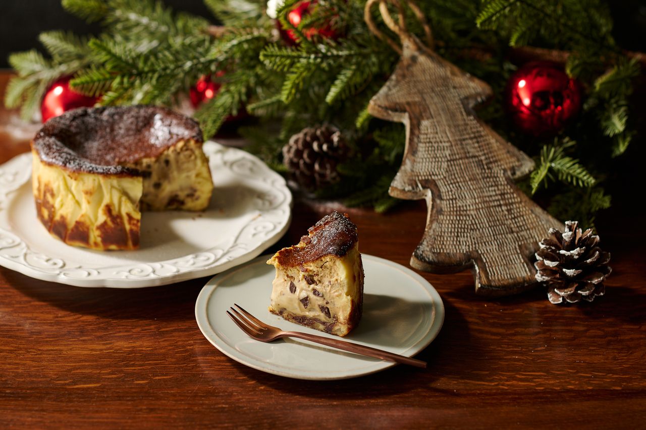 【TAKE OUT】"チョコ＆モカバスクチーズケーキ"（12月限定・数量限定）