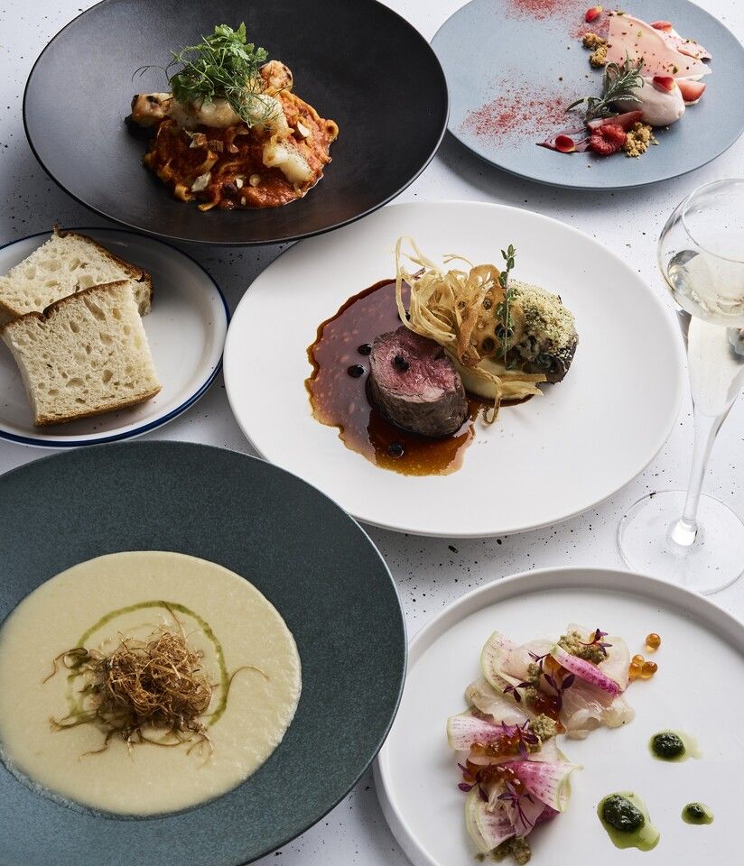 【17:00窓側1列目】みなとみらいの夜景を楽しめる全5皿のXmasディナーコース（12月24・25日限定）