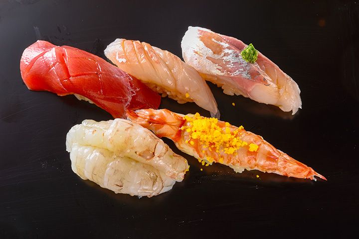 5件omakase寿司（1.5小时制）