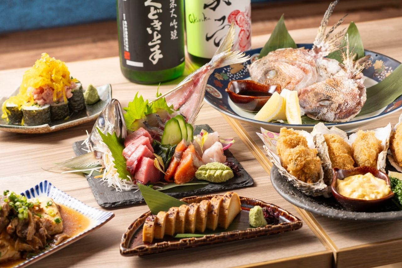 宴会5500日元套餐