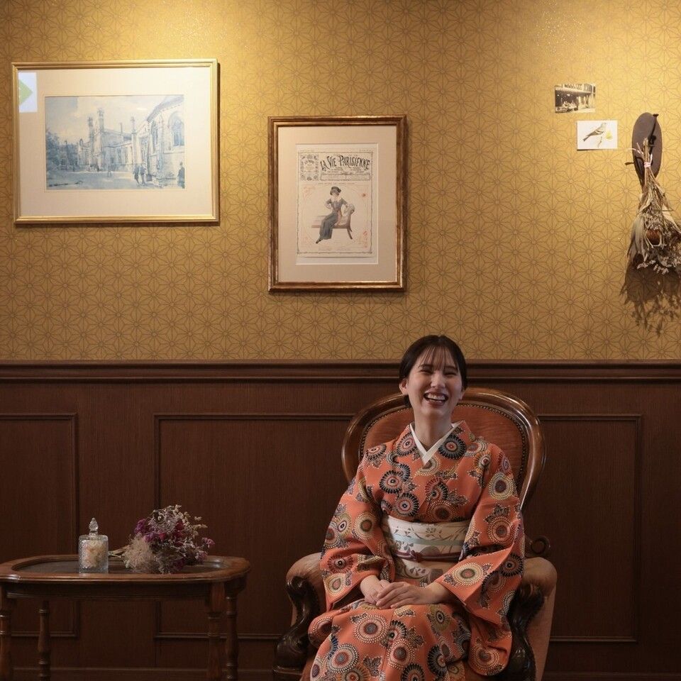 Kimono rental (1 drink included)