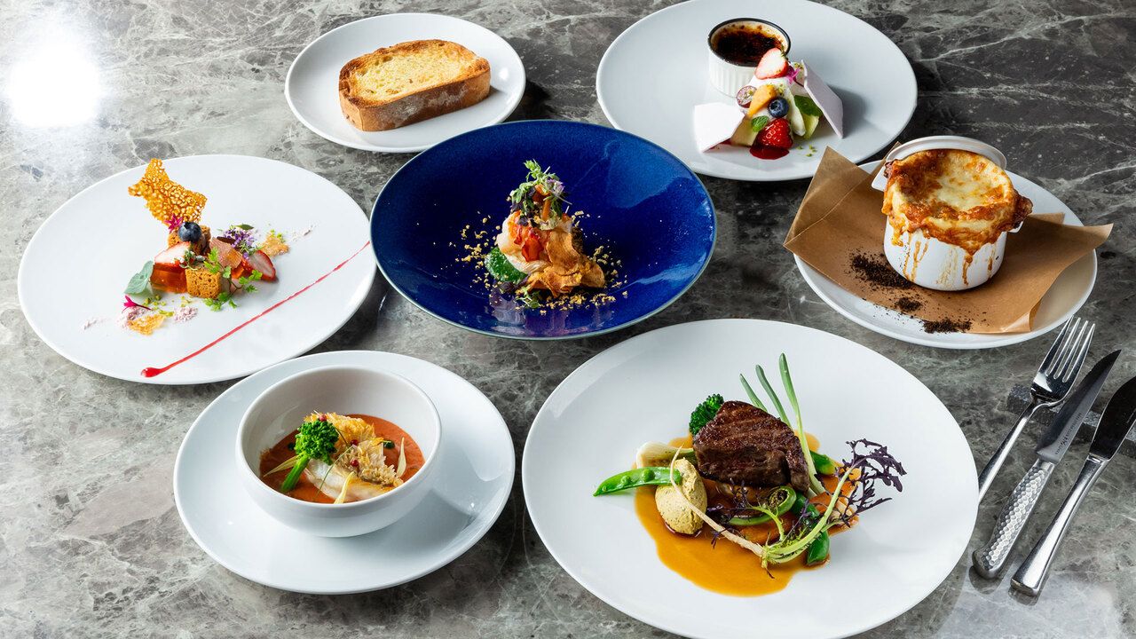 오우 쇠고기의 필레 스테이크 코스