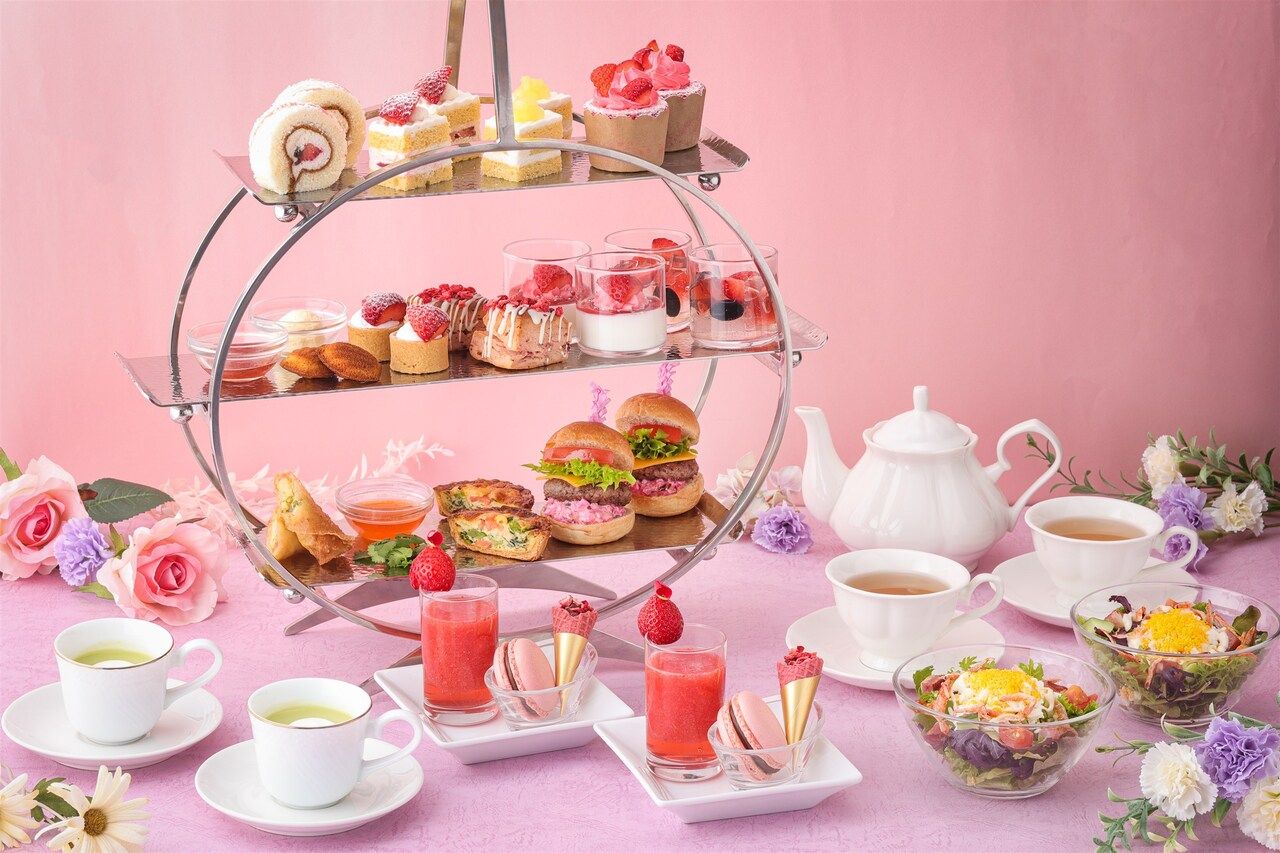 【150分制・窓側席確約】🍓いちごアフタヌーンティーセット