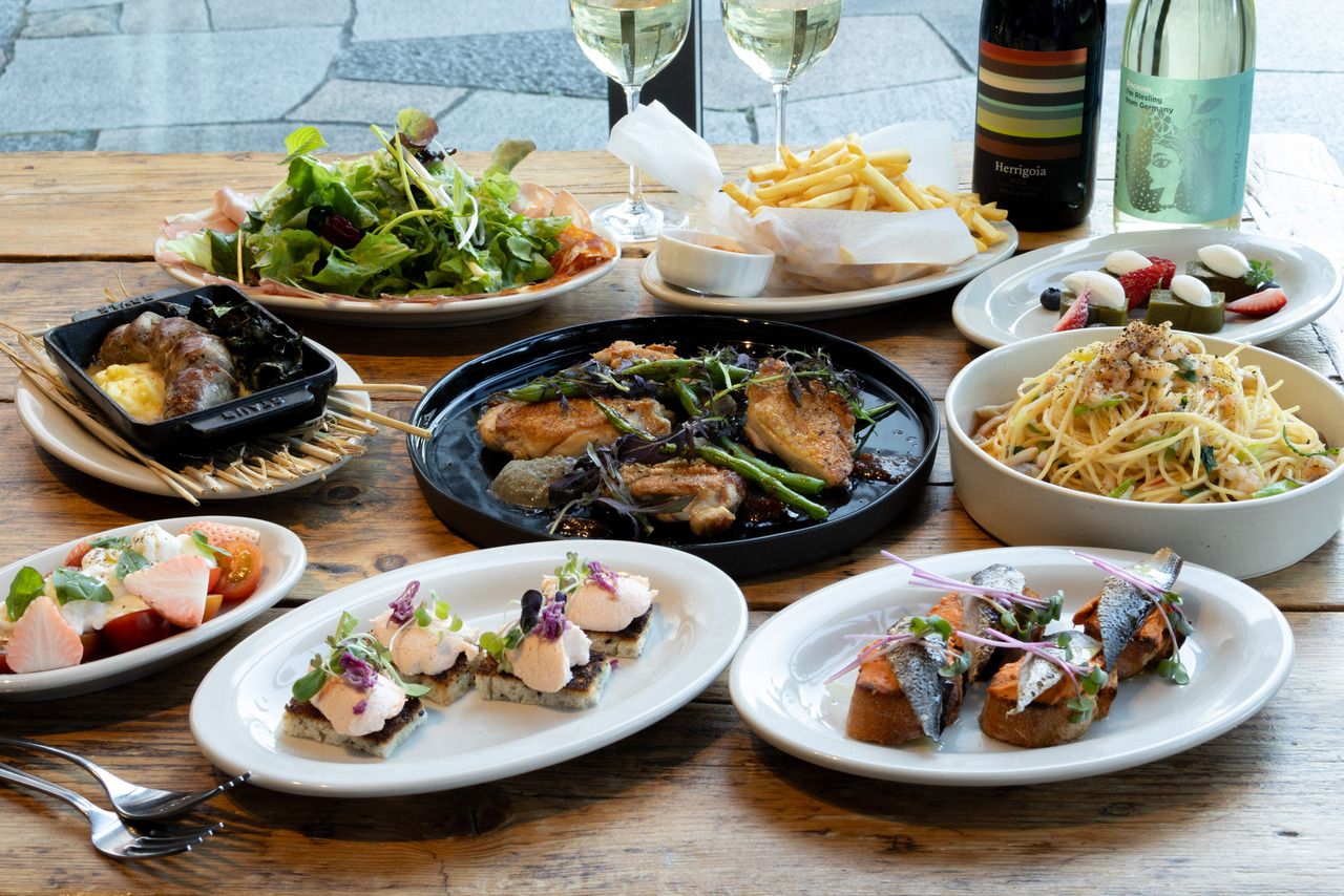 【オーサムプラン】☆シェフおすすめのお料理を豪華に楽しめるパーティープラン！全10品7000円(税込)