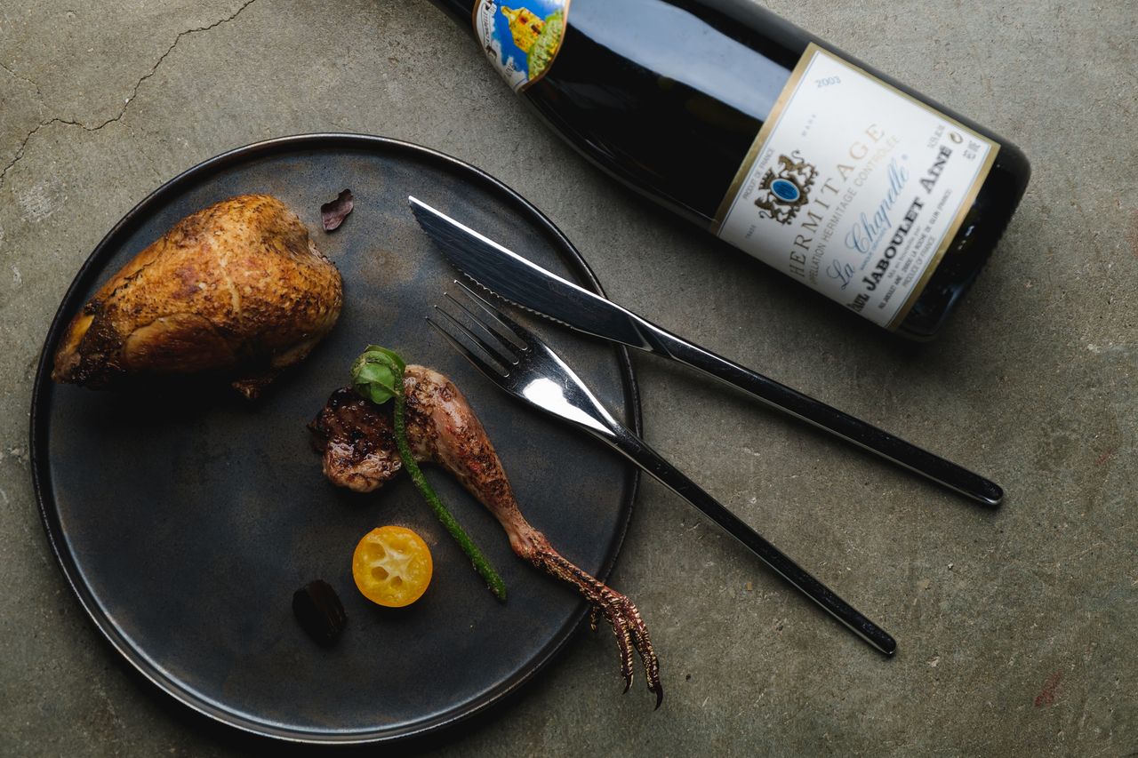 [Dinner Nature x Wine Pairing] Course with special wine pairing by sommelier