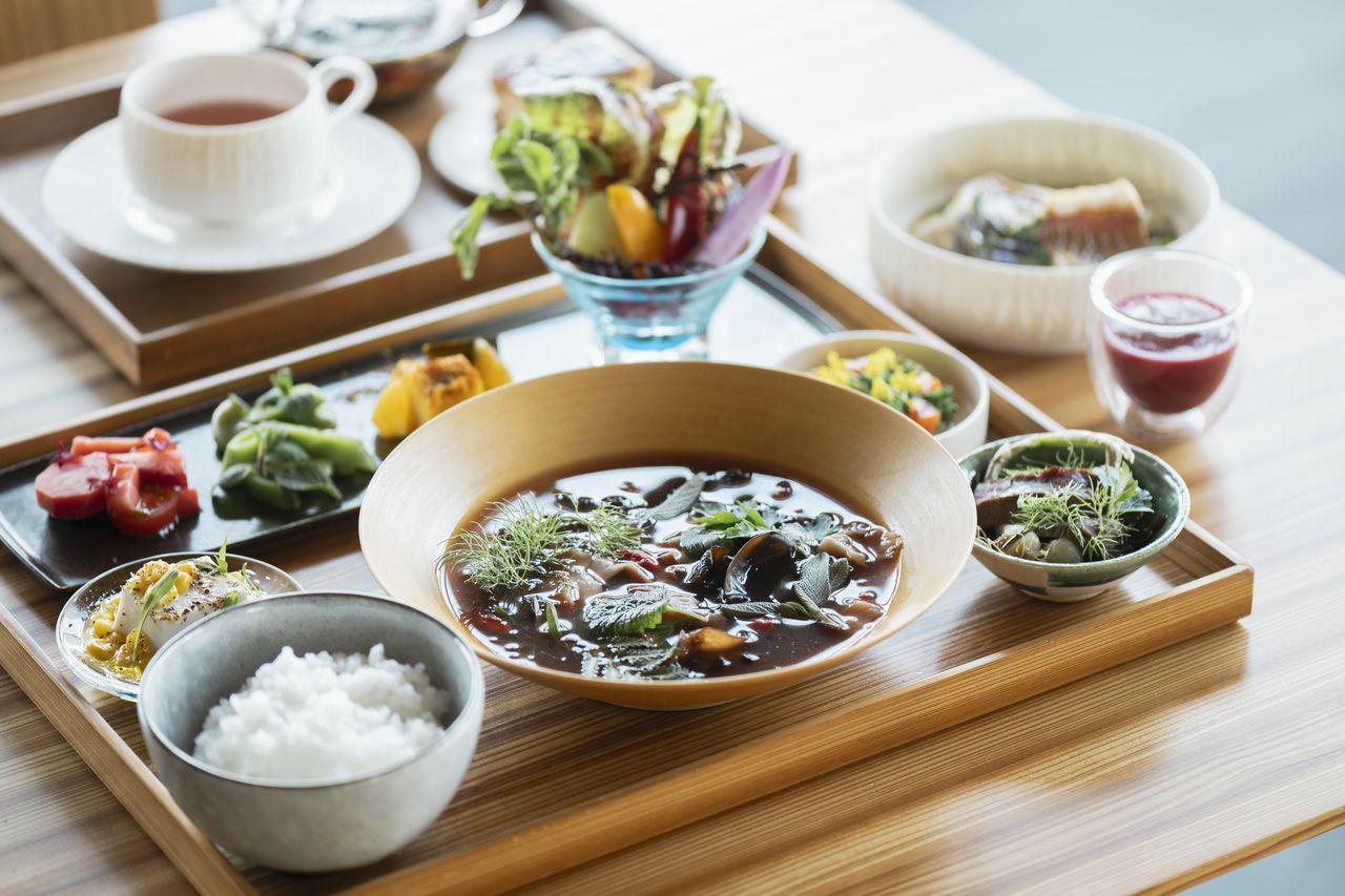 The Kitchen ランチプレート「TOYAMA Wellness Cuisine」