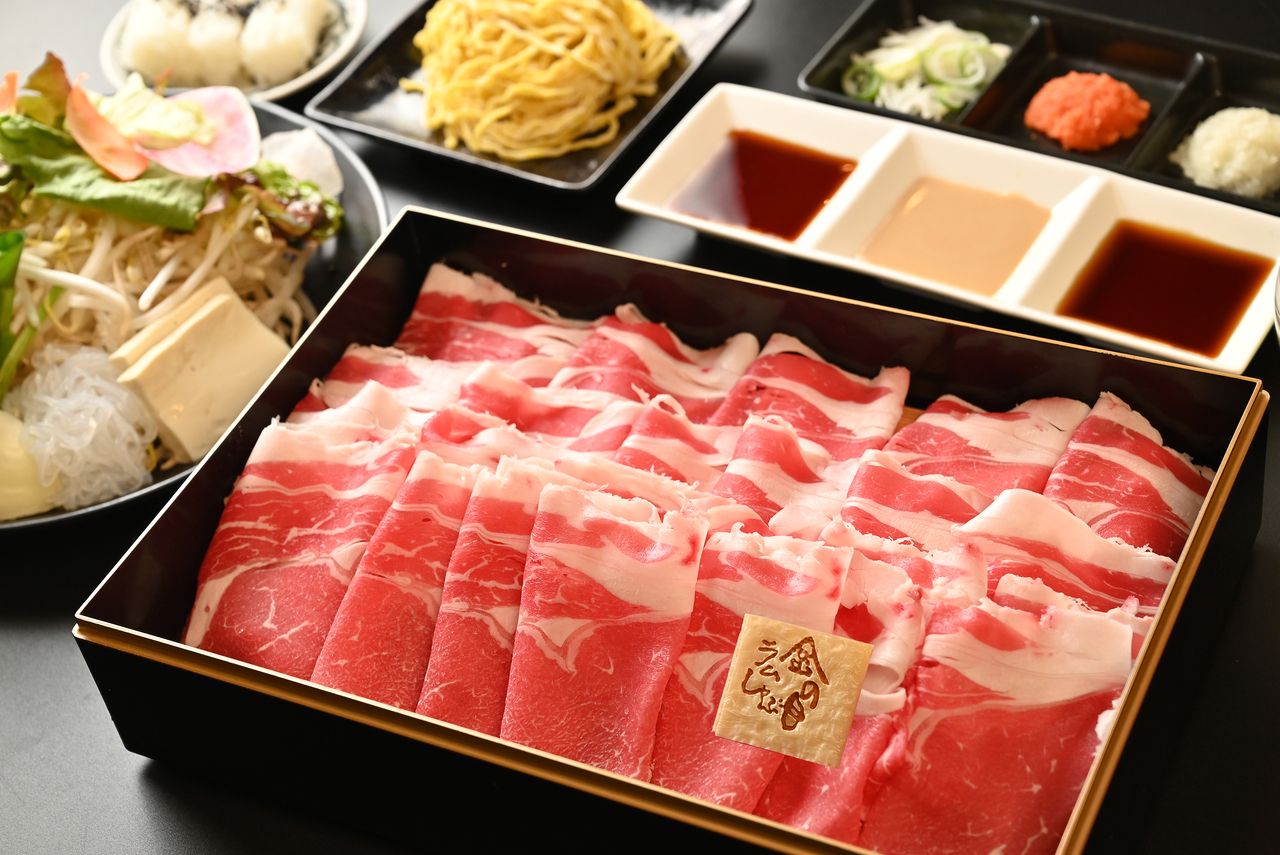 Corso shabu-shabu di manzo Hokkaido Wagyu