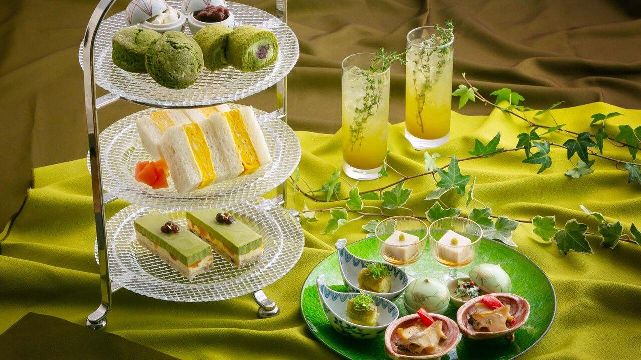 the aroma of new leaves Afternoon Tea