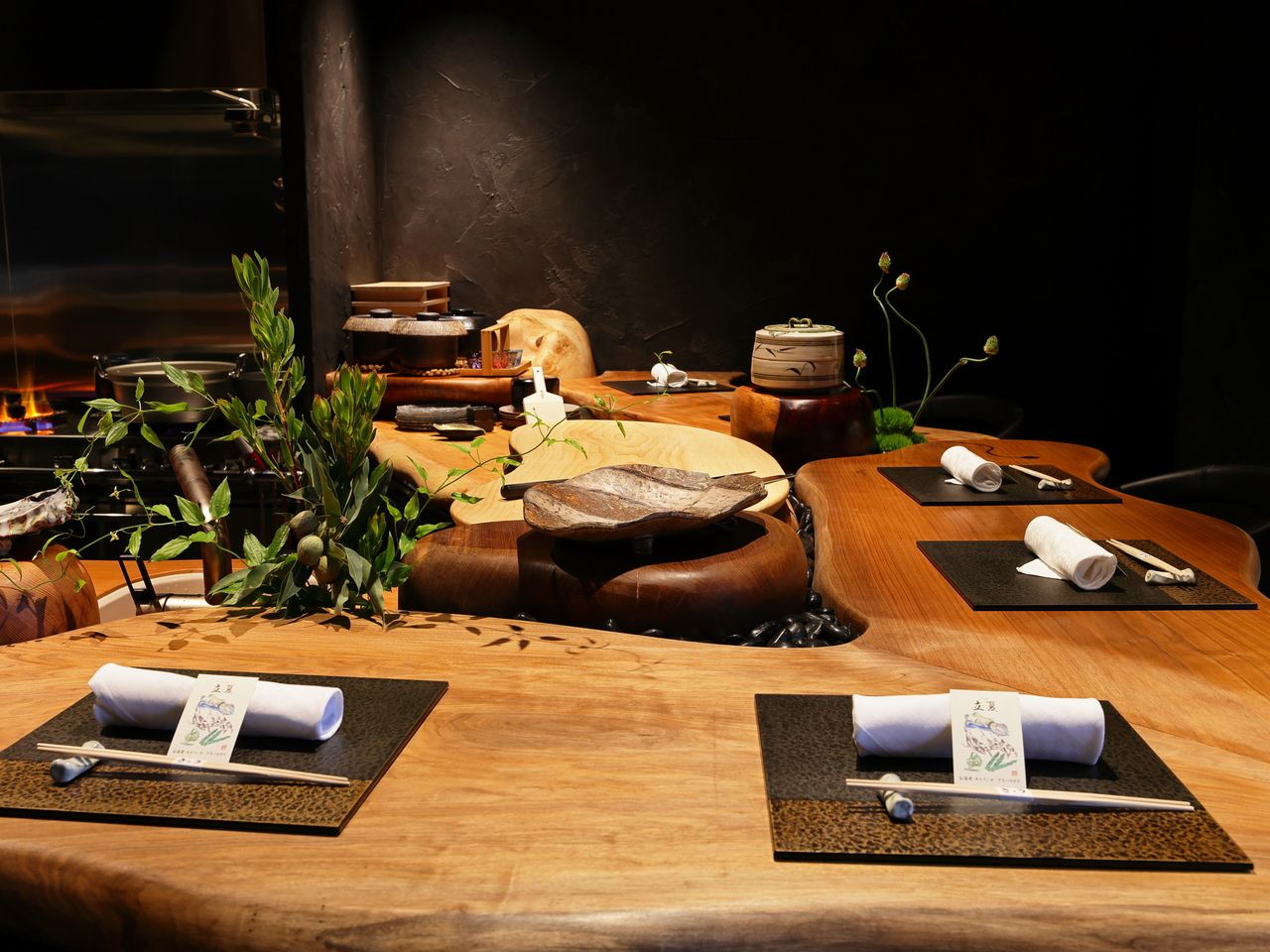 24절기의 제철 재료, 엄선 소를 사용한 코스