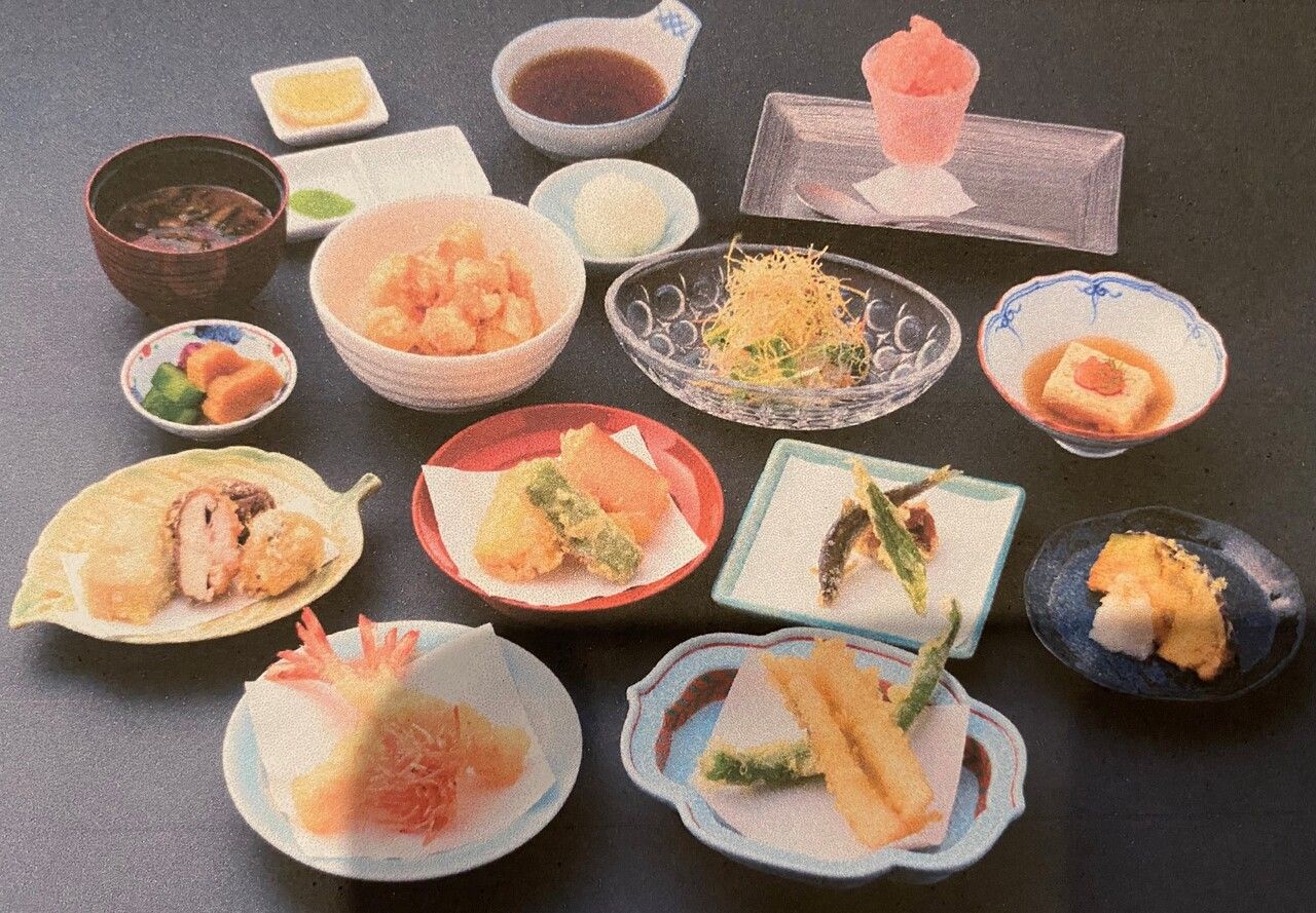 Full of tempura "Shirakawa"