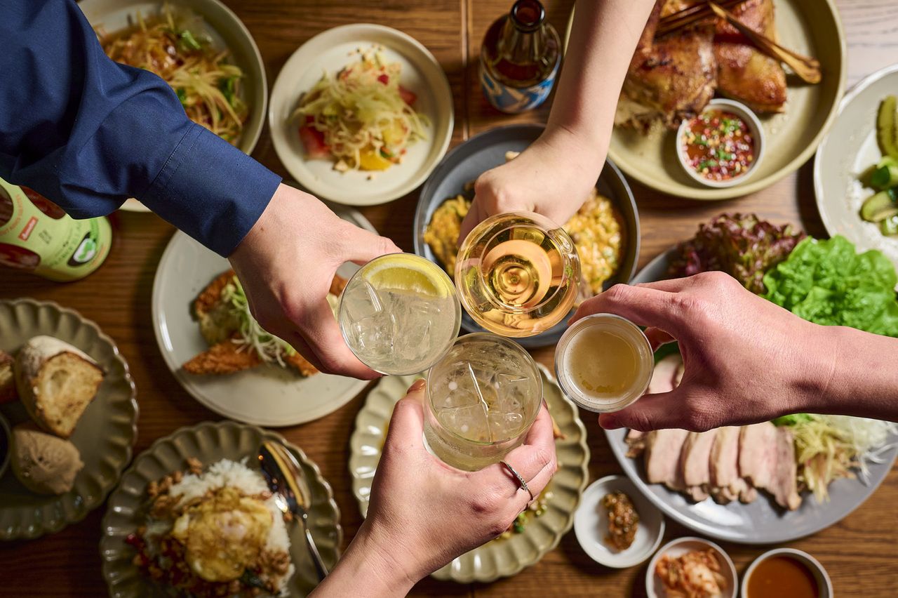 Dinner: Casual course of 6 dishes