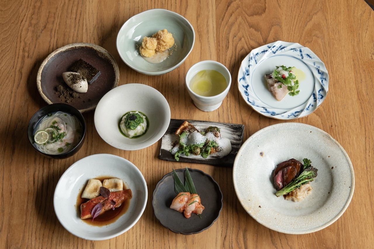 Dinner course ¥11,000