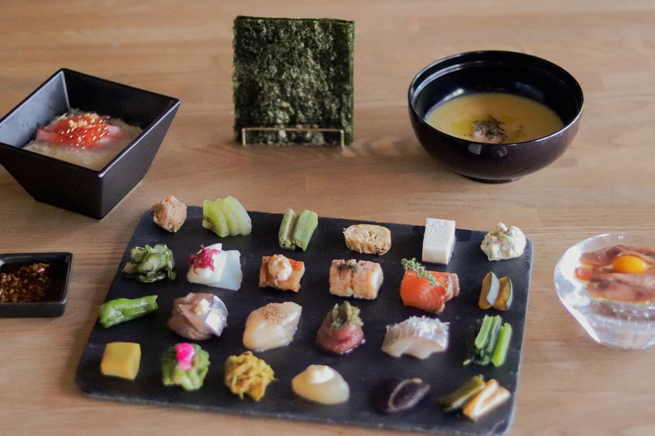 Teori-sushi【Sashimi】｜Dinner course