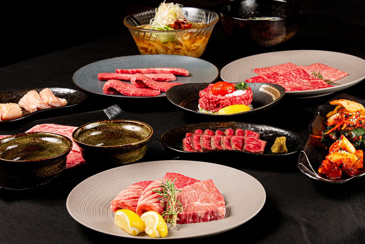 [Kyukon Course (13 dishes in total)] Recommended for those who want to enjoy a little extravagant yakiniku!!