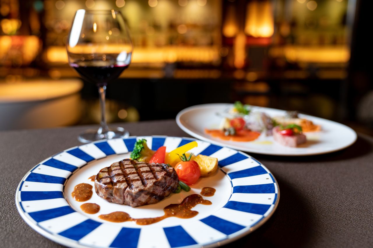 Twilight steak dinner Course