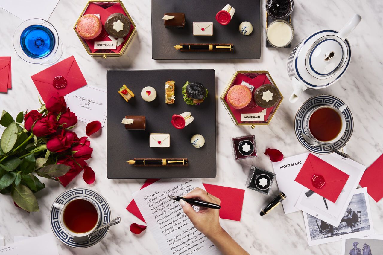 St. Regis Afternoon Tea  with Montblanc