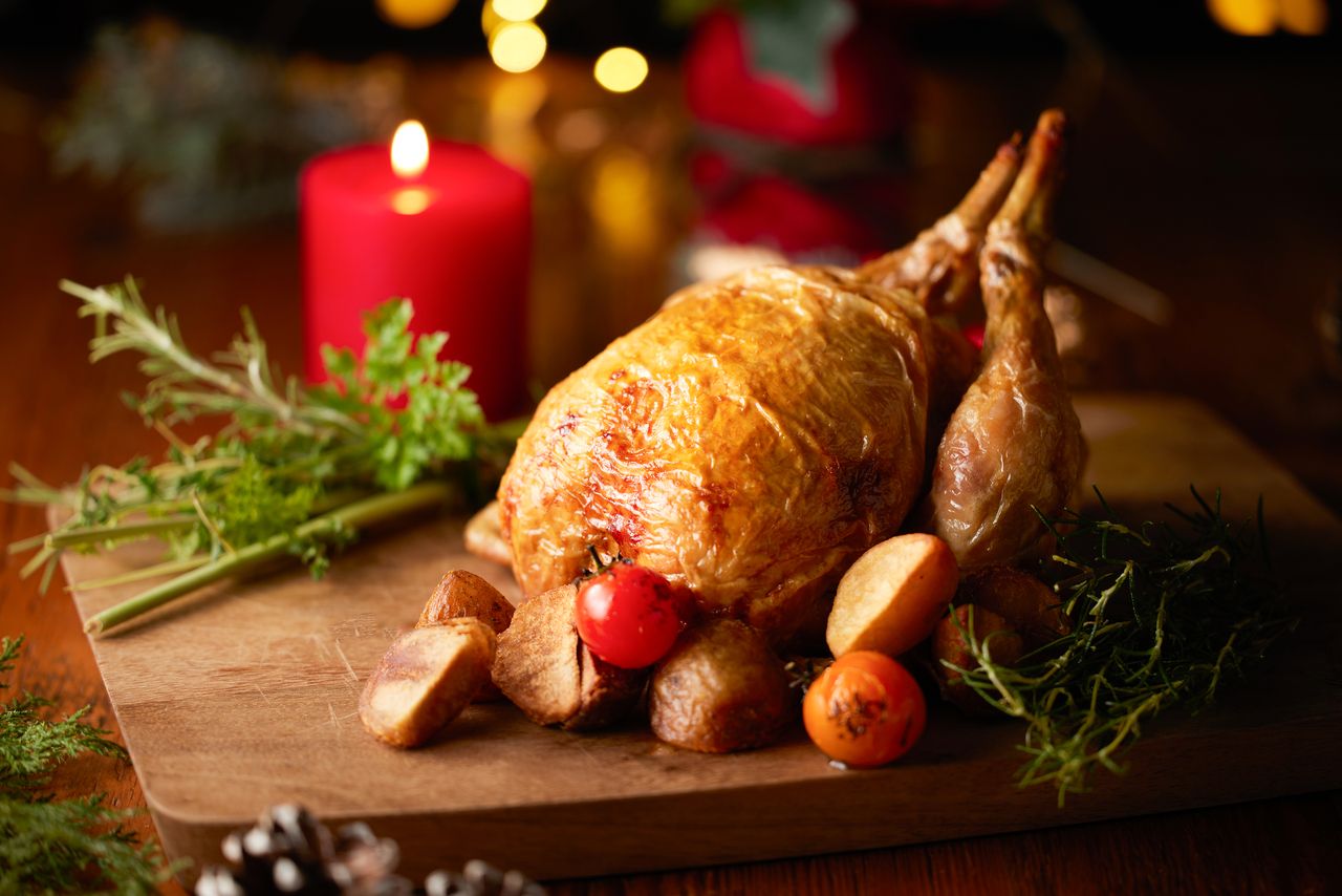 [Takeout] Christmas Roast Chicken — Truffle Farci