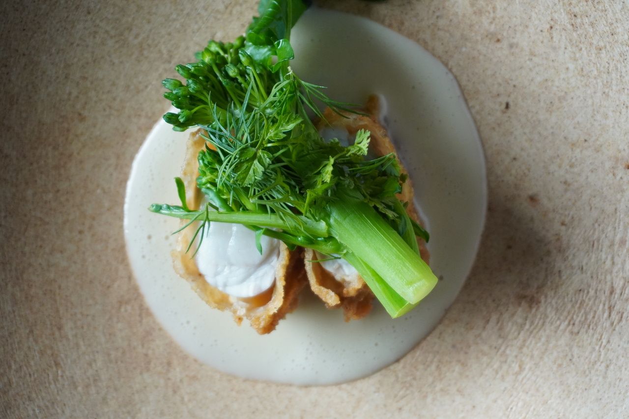 Pufferfish and winter vegetables + alcohol pairing