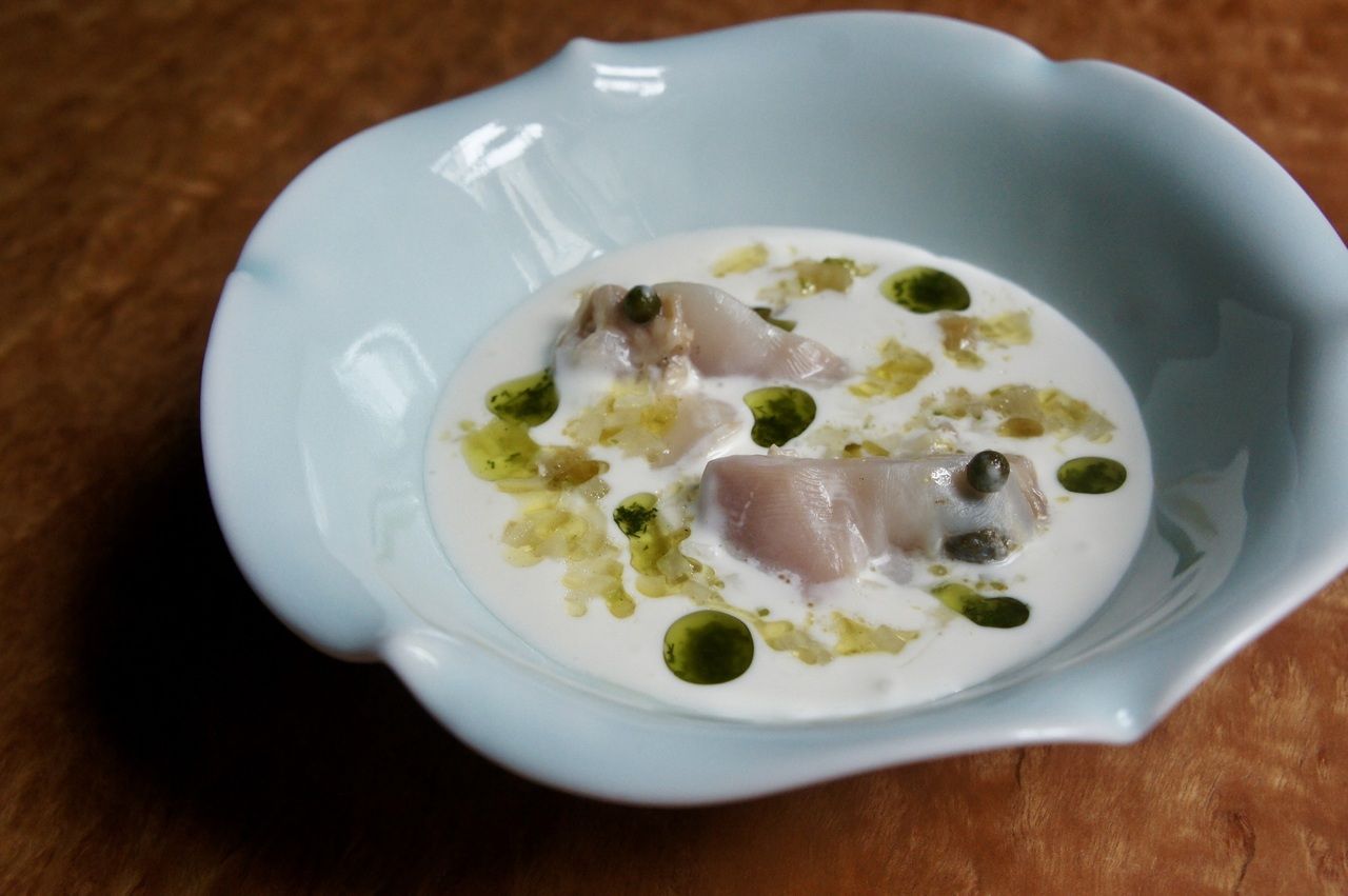 Spring course 7 dishes