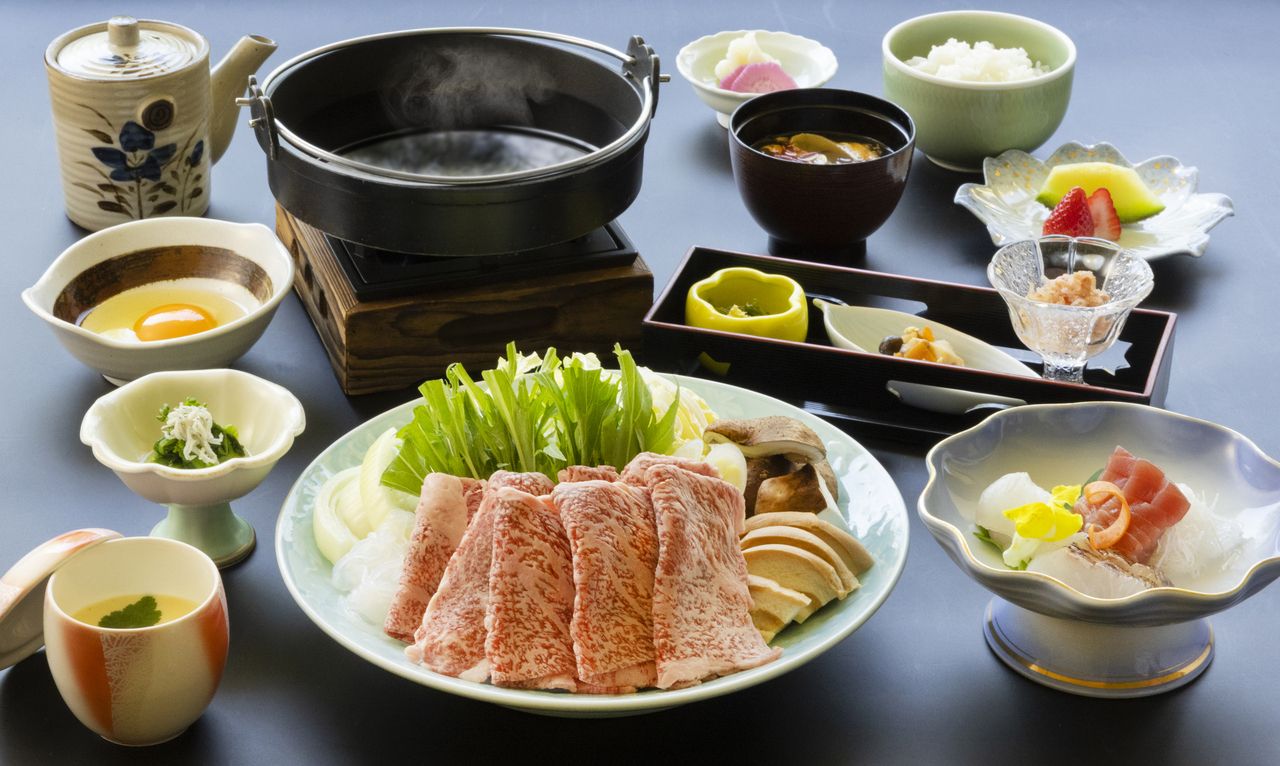 [Nanashigure] Iwate Appi Beef Sukiyaki Course