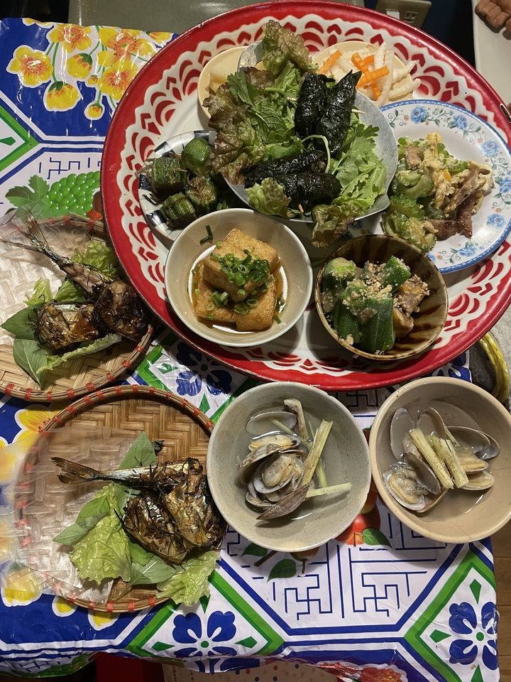 Vietnamese special (12 dishes including appetizer, main course and dessert)