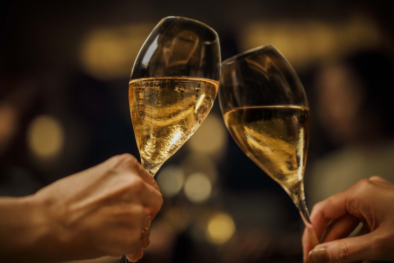 ストロベリーショートケーキ＋選べる乾杯ドリンク＋食後のカフェ