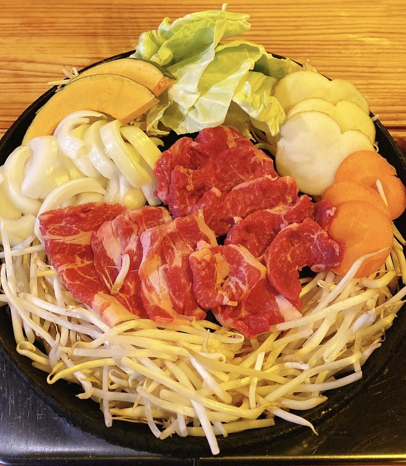 Jingisukan (barbecue d'agneau) à volonté 90 min