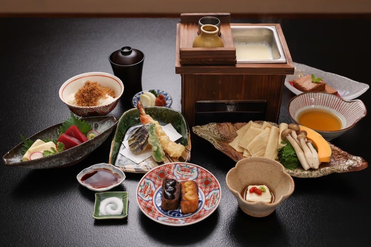 湯葉しゃぶコース