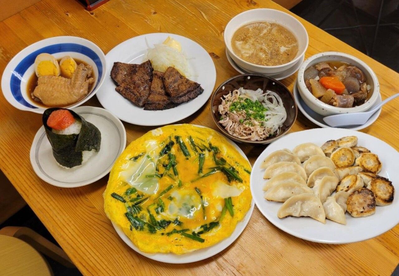 ふるまい餃子コースＤ